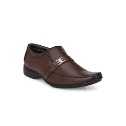 LEEPEETER Men Textured Formal Loafers-picture-31