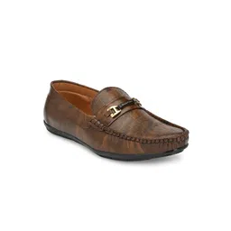 LEEPEETER Men Textured Formal Loafers-picture-34