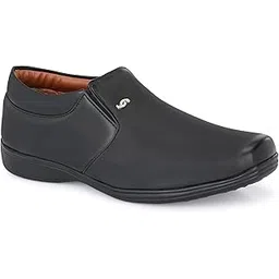 leepeeter Mens Formal Shoes | Formal Slip-On Shoes | Versatile Comfort and Quality | Perfect for Casual and Formal Wear | Premium Craftsmanship, Simple Yet Elegant Design-picture-31