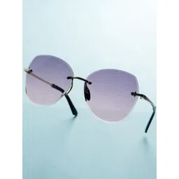 Leeway Unisex Rimless Square Sunglasses-picture-27