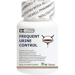 Leewell Frequent Urine Control Support Supplement | Pumpkin Seed Oil, Soy Germ Extract, Calcium Glycerophosphate, Angelica, Quercetin, Aloe Vera Extract, L-Arginine, D-Mannose, Piperine - 60 tablets-picture-10
