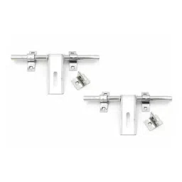 Legal L-453 2 PCS -14MMX3 ALDROP 2 line SS Matte & Glossy  14x250 mm Latching Draw Hasp (Set of 2)-picture-10