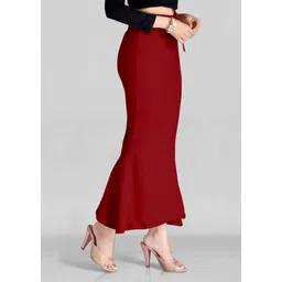 LEGANCY FASHION FISH CUT MARRON M 3 Lycra Blend Petticoat-picture-17