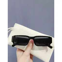 LEGEND EYEWEAR Unisex Rectangle Sunglasses with UV Protected Lens-picture-12