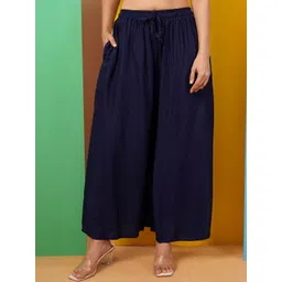 LEGITLOOKS Women Pack of 2 Flared Palazzos-picture-17