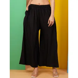 LEGITLOOKS Women Pack Of 2 Flared Palazzos-picture-29