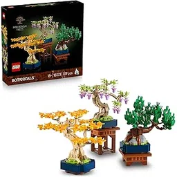 LEGO Botanicals Mini Bonsai Trees Plant Decor for Adults 10373 image 1