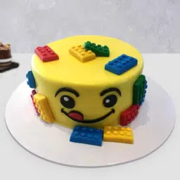 Lego Bricks Fondant Cake (3 Kg)-picture-36