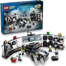 LEGO City Custom Police Car Garage Toy Set for Real-Life Heroes 60457 Building Blocks Toys for 6+ Gift for Boys and Girls-picture-24