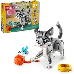 LEGO Creator 3in1 Playful Cat Pet Toy Animal Playset 31163 Building Blocks Toys for 8+ Gift for Boys and Girls-picture-24
