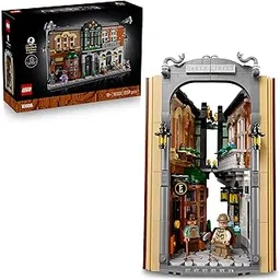 LEGO Icons Sherlock Holmes: Book Nook Kit, Bookshelf Décor Building Set 10351 Building Blocks for 18+ Gift-picture-28