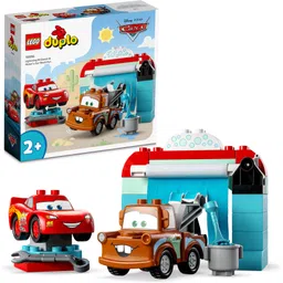 lego DUPLO Disney and Pixars Cars Lightning McQueen & Maters Car Wash Fun (29 Blocks)-picture-18