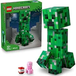 LEGO Minecraft The Creeper Gamer Decor and Action Figure Building Toy 21276 Building Blocks Toys for 10+ Gift for Boys and Girls-picture-20