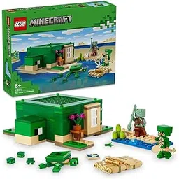 LEGO Minecraft The Turtle Beach House Animal-Care Toy 21254-picture-16