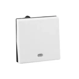 Legrand Myrius 10 A Switch with Indicator with 1 Way and 2 Module 6730 07-picture-19