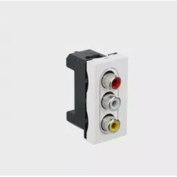 Legrand Myrius 3 X Female RCA Audio and Video Socket Connector 1 Module 6730 57-picture-24