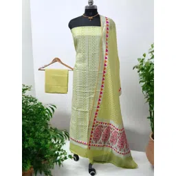 Leheriya Printed Unstitched Dress Material-picture-33