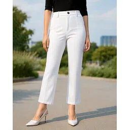 leia Women Flat Front Relaxed Fit Pants-picture-27