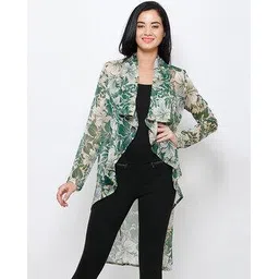 leia Women Floral Print Regular Fit Shrug-picture-15