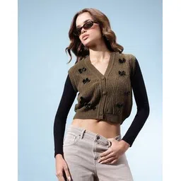 leia Women Self-design Pullover-picture-50