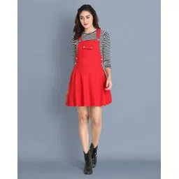 leia Women Stripes Dungaree-picture-42