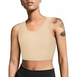 leinidina Chest Binder for Transgender FTM LGBT Tomboy Tops Women Breathable Binder Bra Tank Tops Elastic-picture-44