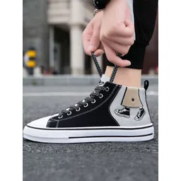 Lejano Men Colourblocked Round Toe Sneakers-picture-21