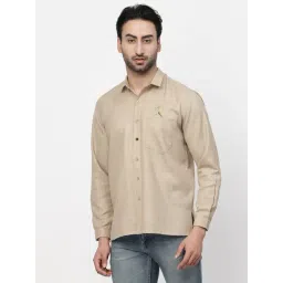 Lela Dark Beige Regular Fit Shirt-picture-33