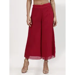 LELA Women Georgette Ethnic Palazzos-picture-25