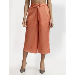 LELA Women Printed Satin Ethnic Palazzos-picture-30