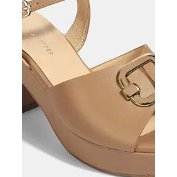 LEMON & PEPPER Women Buckled Block Heel Sandals image 5