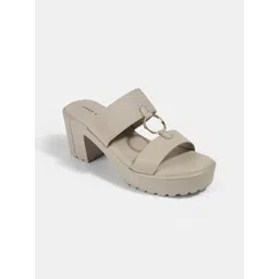 LEMON & PEPPER Women Regular Block Heel Sandals-picture-31