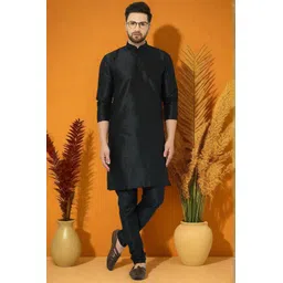 lemonx Men Dupion Silk Kurta Pyjama Set-picture-12