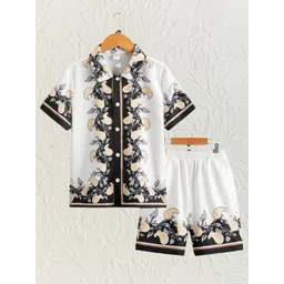 lemzodic Men Night Suit Set Multicolor Printed-picture-21