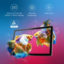 Lenovo Tab M10 Fhd Plus Wi-Fi (3Rd Gen) with 10.6 Inch Screen, 4+128 Gb Storage, LTE Tablet, Grey image 2