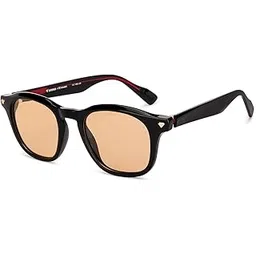 lenskart Superman Collection | Polarized and 100% UV Protected | Black - Yellow Full Rim Square Branded and Stylish Sunglasses | For Men & Women | Large | LK S18259-picture-33