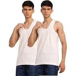 leo Maanik Cotton Men's Vest | Round Neck Without Sleeves | Premium Compact Cotton | Pack of 2-picture-36