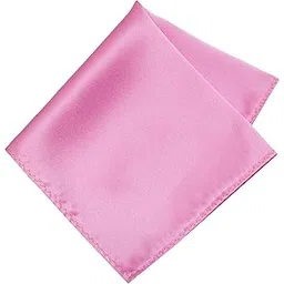 leonardi Mens Solid Pocket Square | Silk |12 x 12 inches | tweed fabric | Superior finishing| Packaging – folder | Colour - Pink 1 | Set of 1 |-picture-34