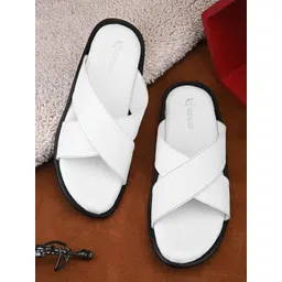 LEONCINO Men Cross Strap Comfort Sandals-picture-36