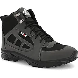 leo's fitness shoes Leo Fitness Waterproof Outdoor Trekking Boots | Black Hiking Boots with Cushioned Footbed, Anti-Slip Rubber Sole-picture-29