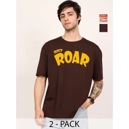 Leotude Men Printed Applique T-shirt-picture-15