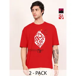 Leotude Men Printed Applique T-shirt-picture-20