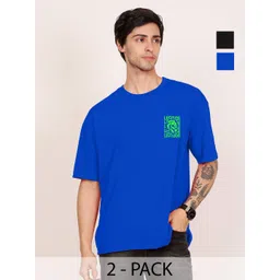 Leotude Men Printed Applique T-shirt-picture-11