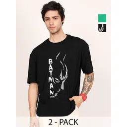 Leotude Men Printed Raw Edge T-shirt image 1