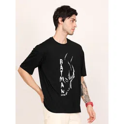 Leotude Men Printed Raw Edge T-shirt image 4