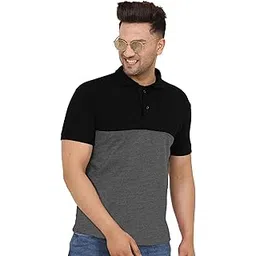 leotude Men T-Shirt || Regular Fit T-Shirt For Men || Plain T Shirt || Polo T-Shirt || T-Shirt (Polo Multicolor)-picture-27