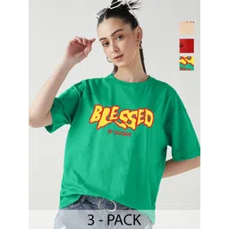 Leotude Women 3 Printed T-shirt-picture-35