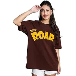 leotude Women's Cotton Oversized Fit T-Shirt-picture-48