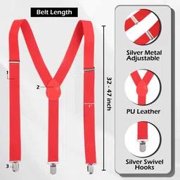 LEOWINGS Y- Back Suspenders for Men-picture-26