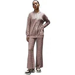 Leriya Fashion Co-ord Set for Women Stylish | Warm Hooded Hoodie & Pant Set | Winter Wear Womens Dress | Casual Travel & Loungewear Outfit-picture-17